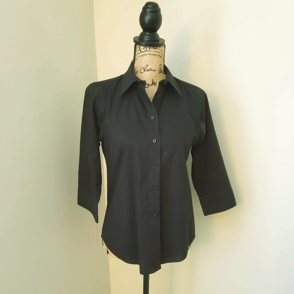 3/4 Sleeve Button Down